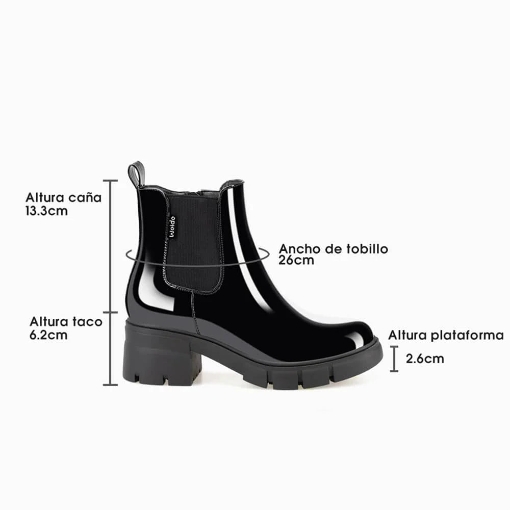Botin Mujer Adriana Negro Weide