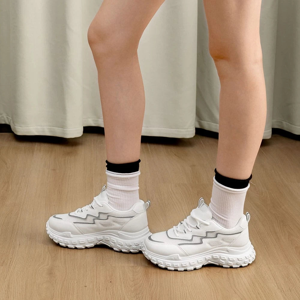 ZAPATILLAS PLATAFORMA MUJER BLANCO WEIDE SL02