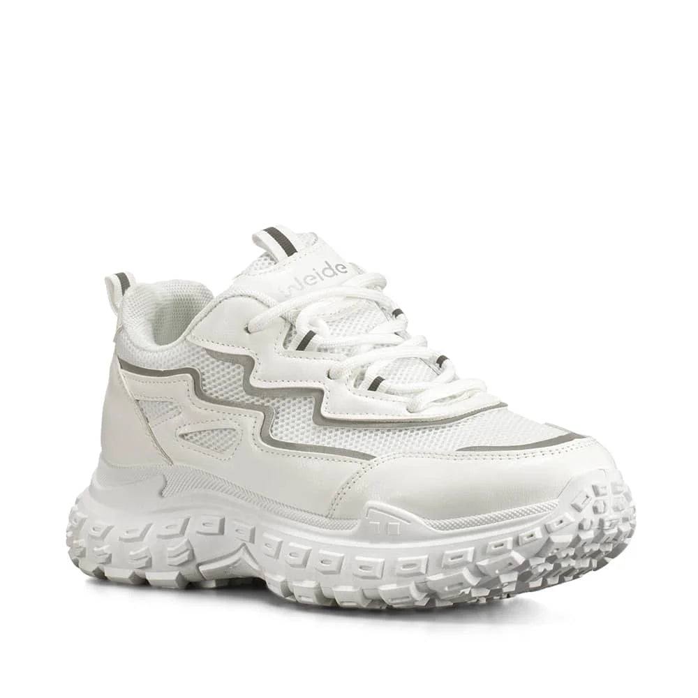 ZAPATILLAS PLATAFORMA MUJER BLANCO WEIDE SL02