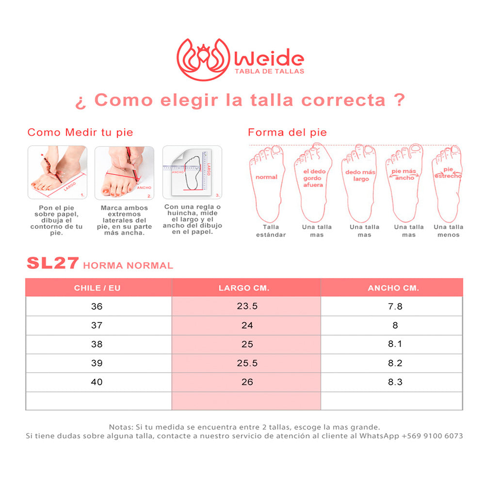 BOTAS DE NIEVE MUJER WEIDE SL27