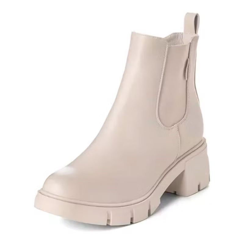 Botin Mujer Adriana Beige Weide