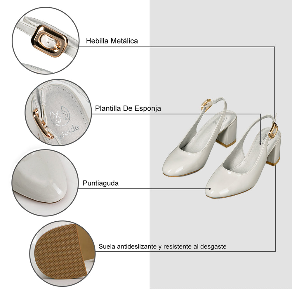 ZAPATOS MUJER TACO WEIDE YL82