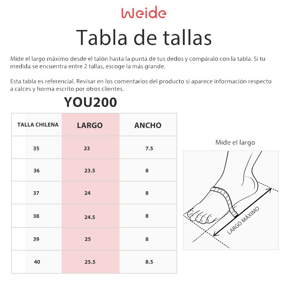 Sandalias Mujer Zulema Negro Weide