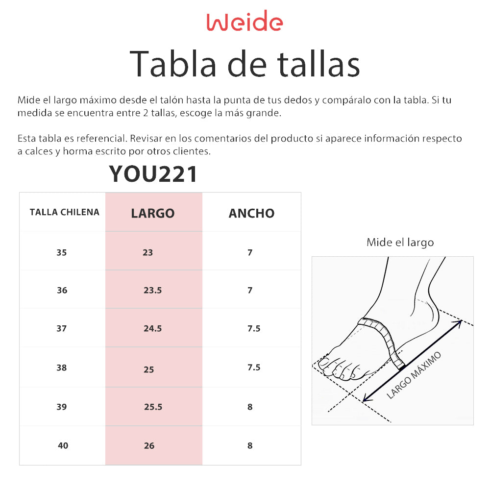 Zapatos Taco Mujer Filomena Rosado Weide