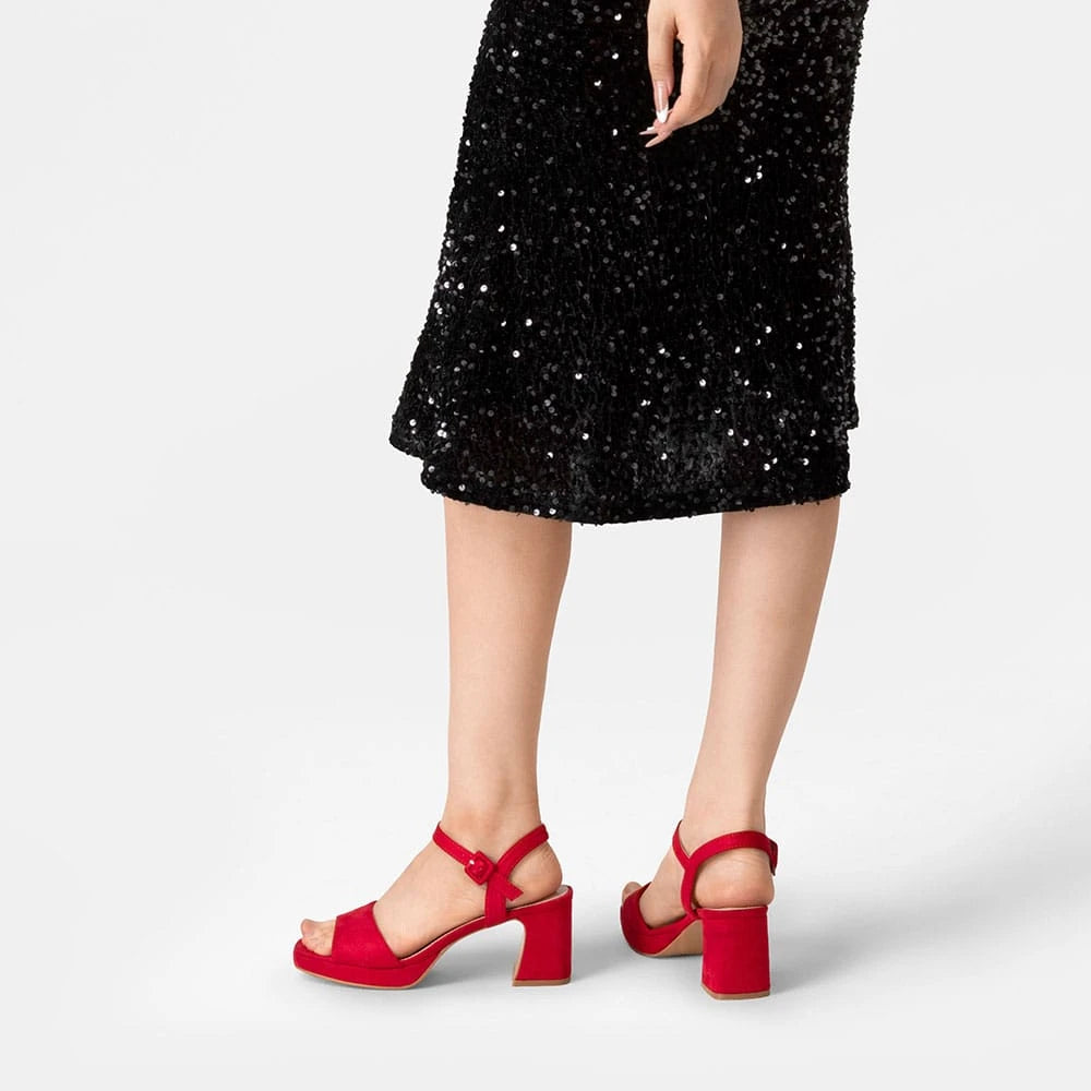 SANDALIA MUJER TACO WEIDE YOU238