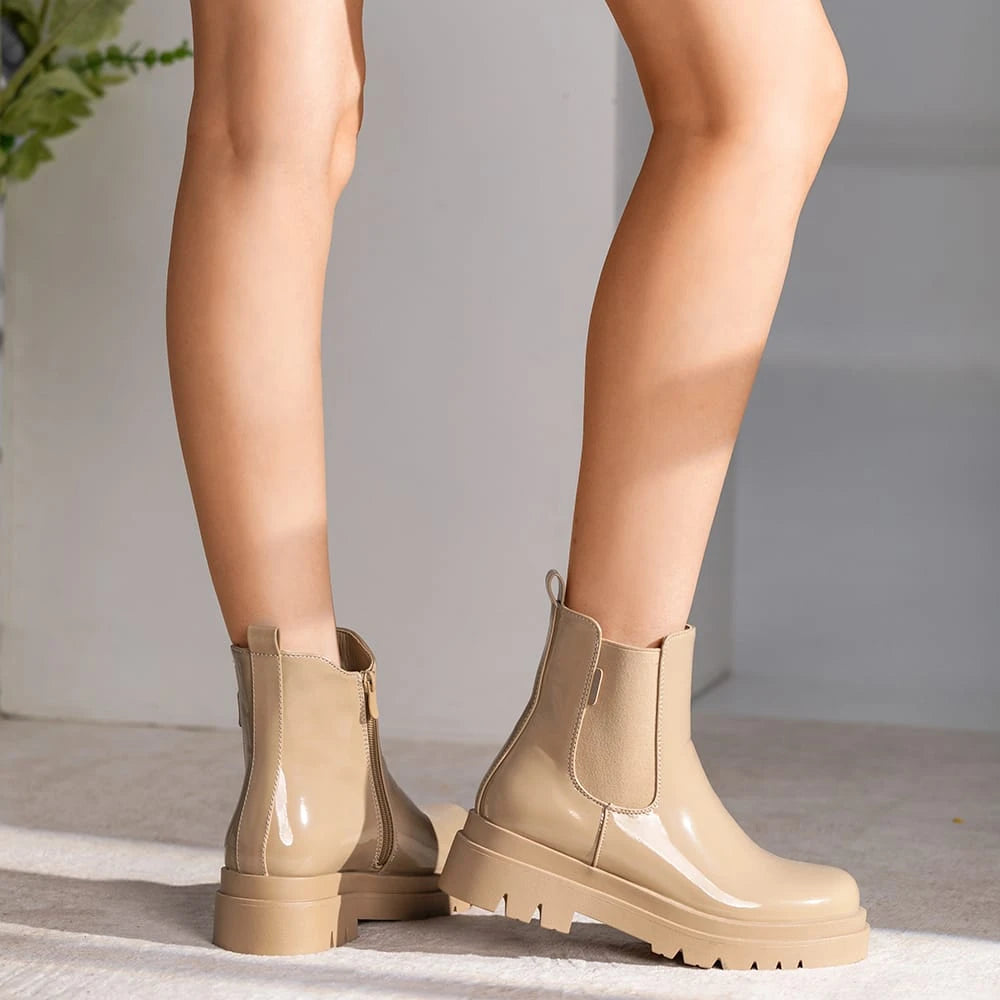 Botine Mujer Marimar Caqui Weide