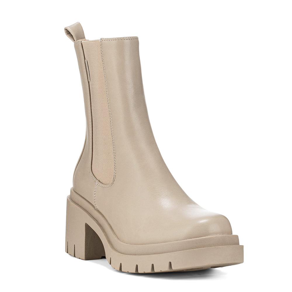 BOTINES TACO MUJER BEIGE WEIDE ZS22