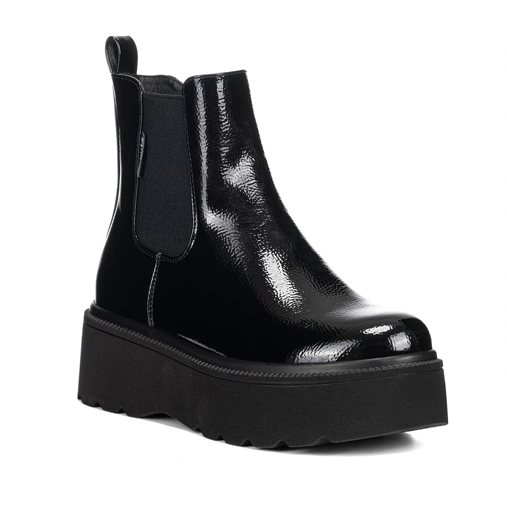 BOTINES PLATAFORMA MUJER NEGRO WEIDE ZS38