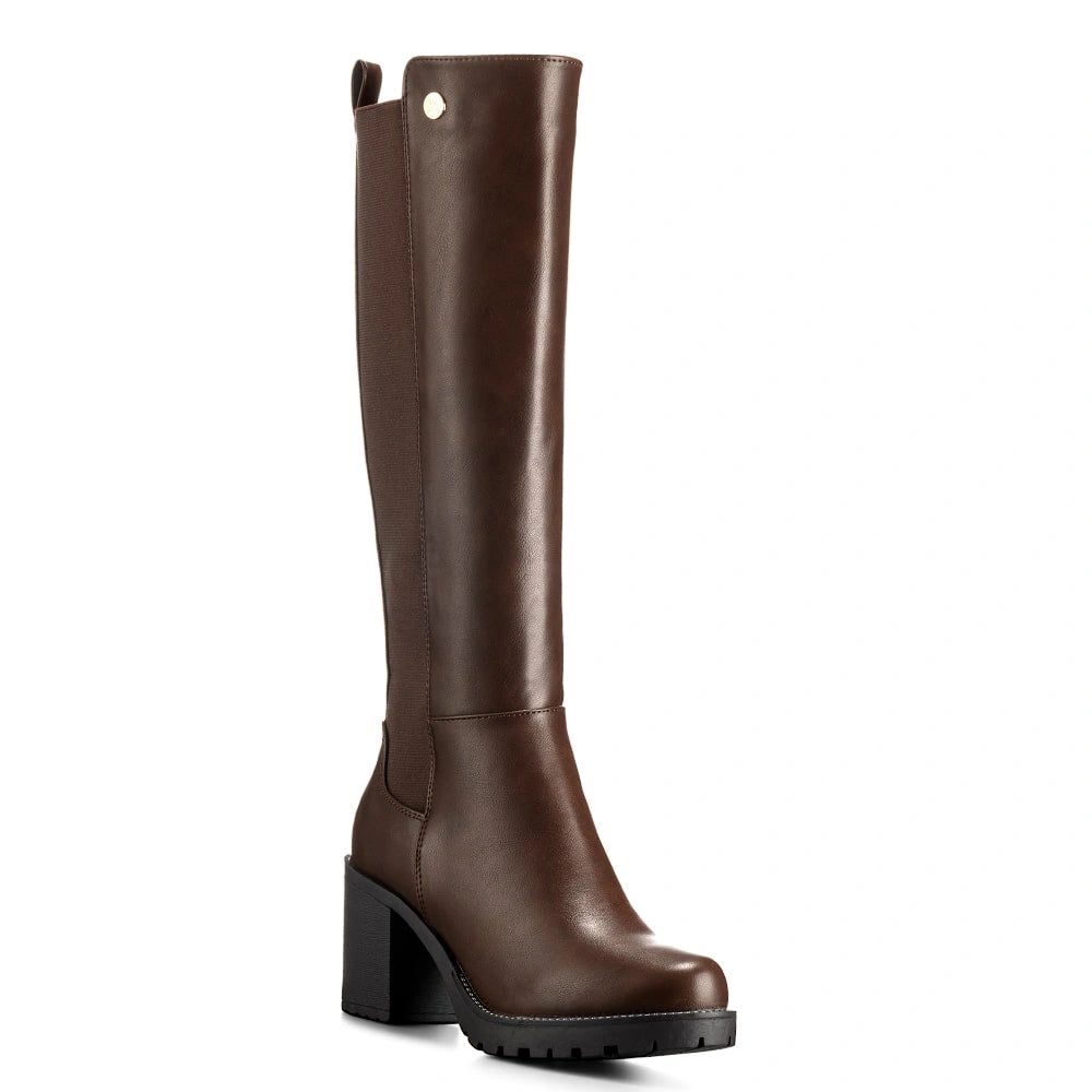 BOTAS TACO MUJER MARRON WEIDE ZS53