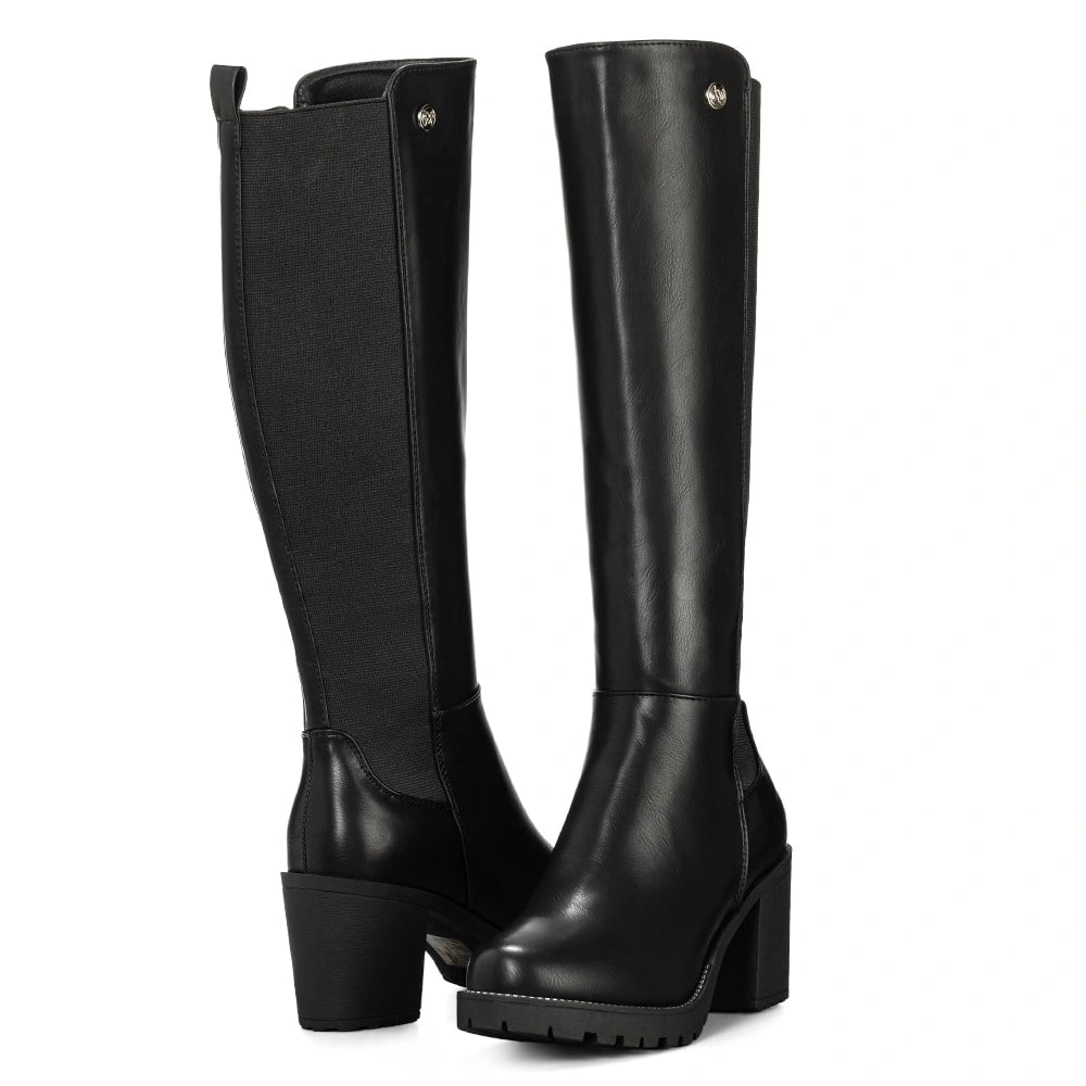 BOTAS TACO MUJER NEGRO WEIDE ZS53