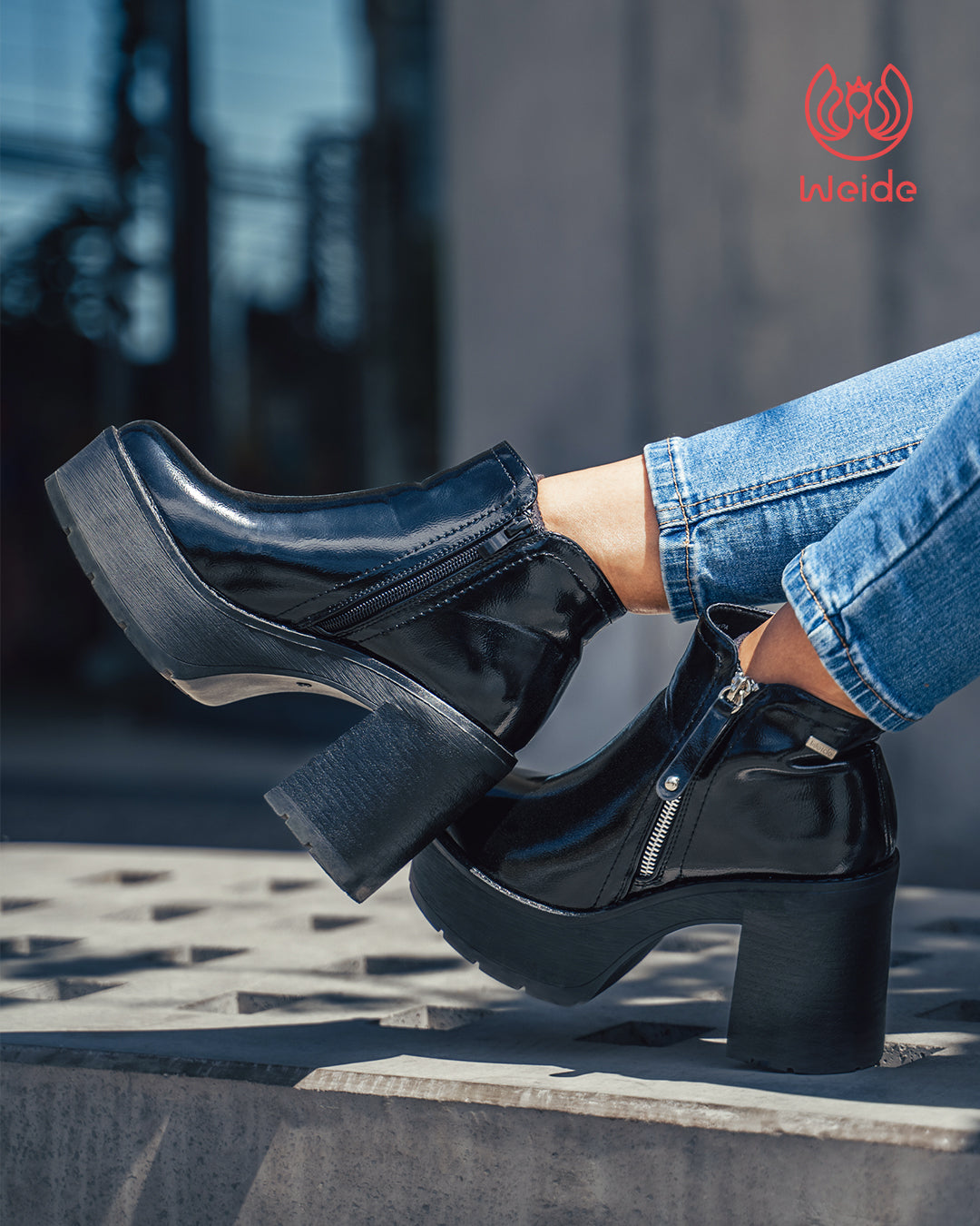 WEIDE Botines Plataforma Con Fondo Grueso Recomendados Por Influenceres