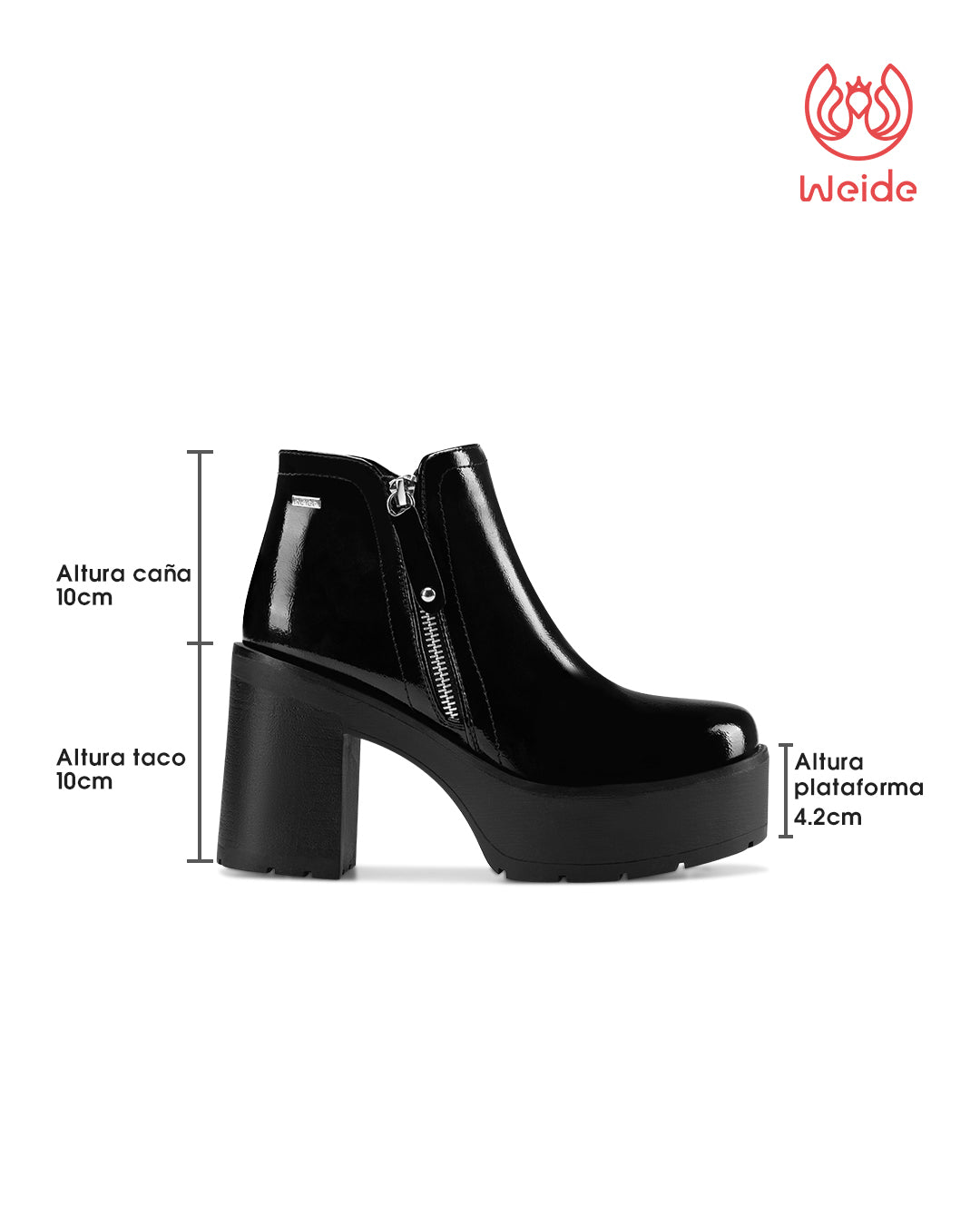 WEIDE Botines Plataforma Con Fondo Grueso Recomendados Por Influenceres