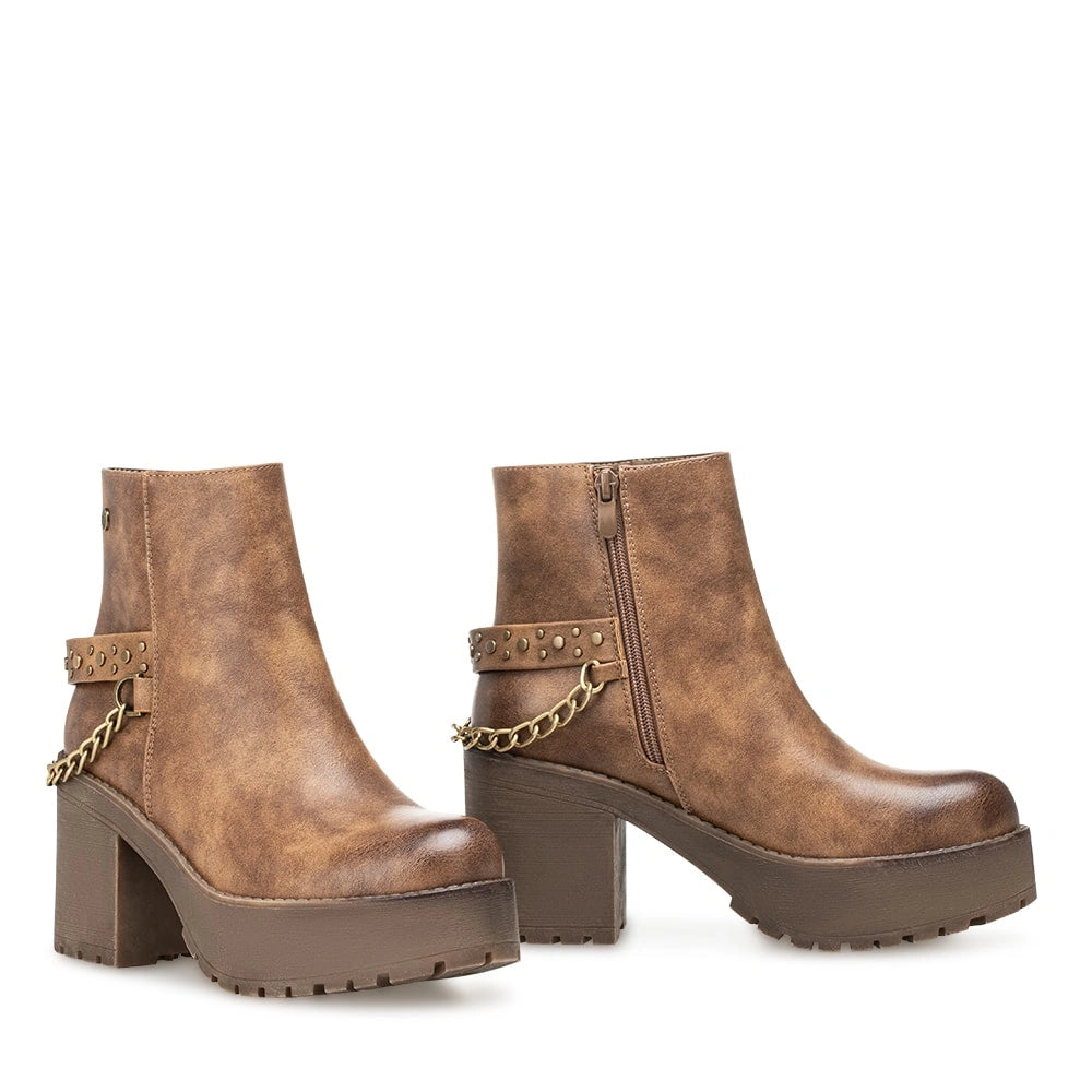 Botin Mujer Cayetana Caqui Weide