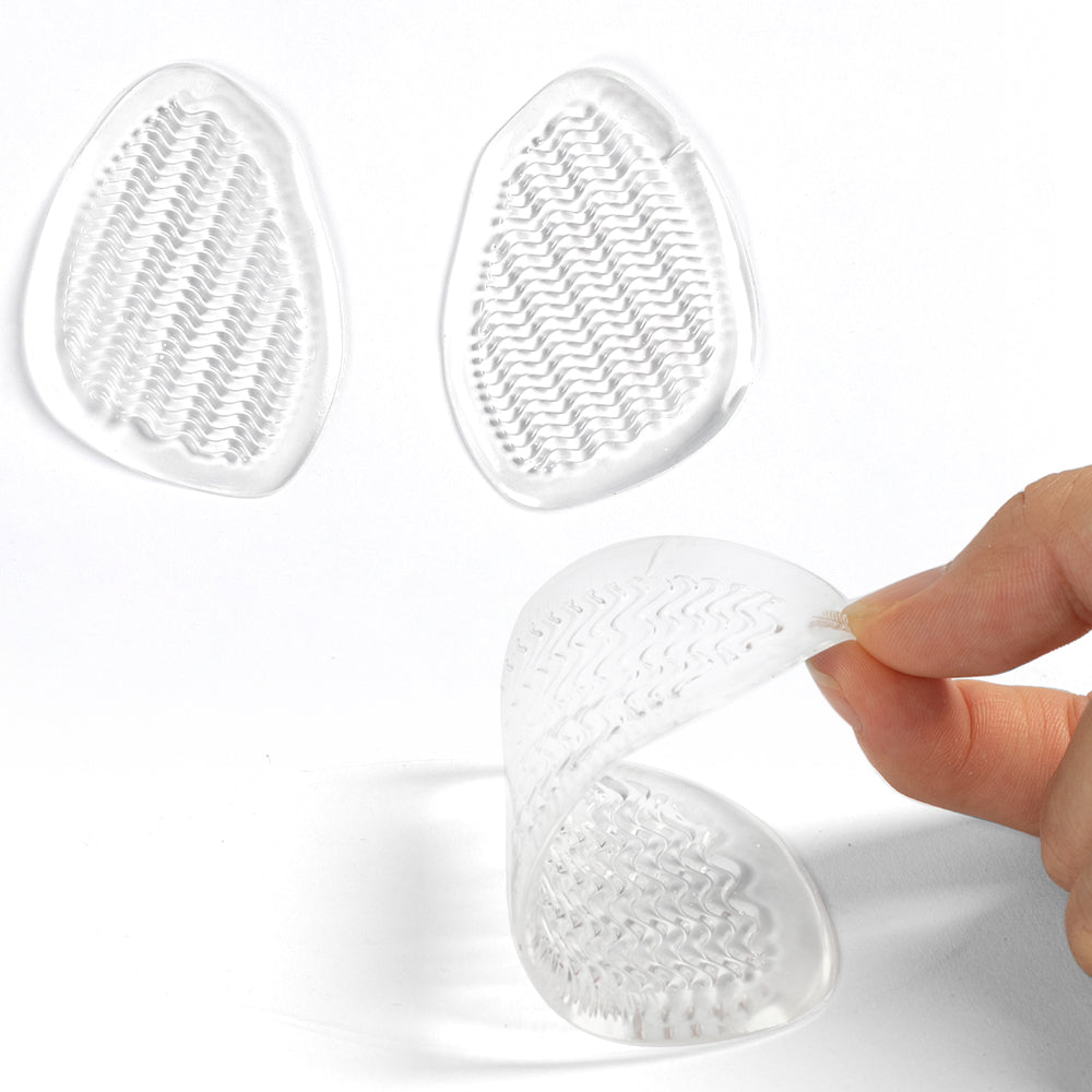 Almohadillas metatarsianas para mujer, plantillas de silicona para tacones altos