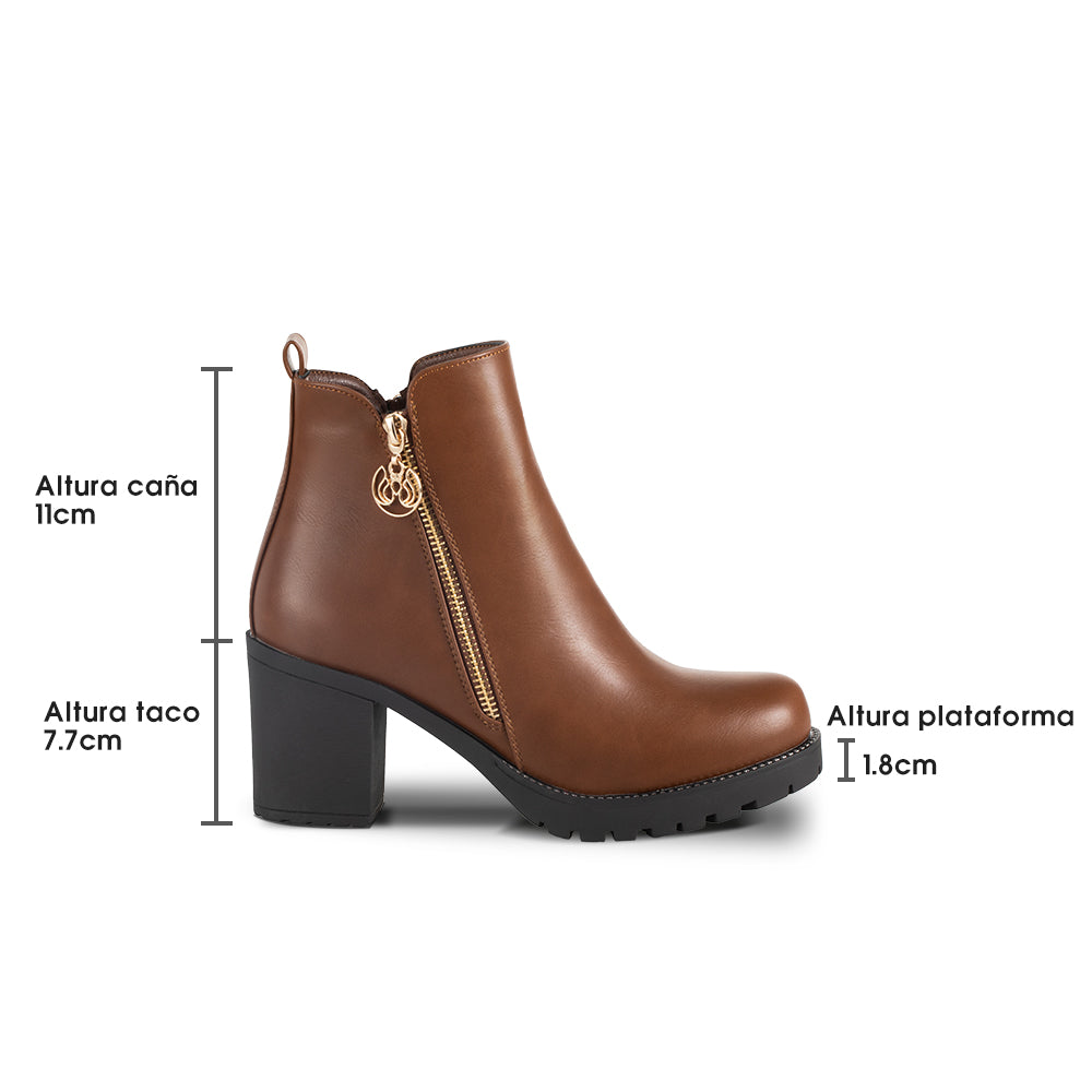 Botin Mujer Rocio Marron Weide