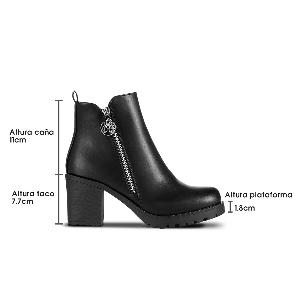 Botin Mujer Rocio Negro Weide