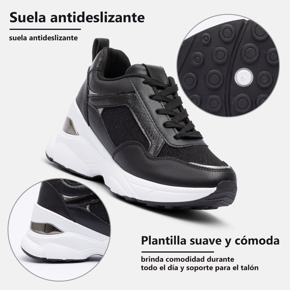 Zapatilla Ginger Negro Weide