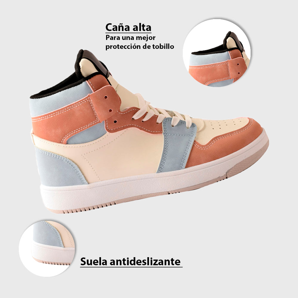 Zapatilla Frankie Azul Weide