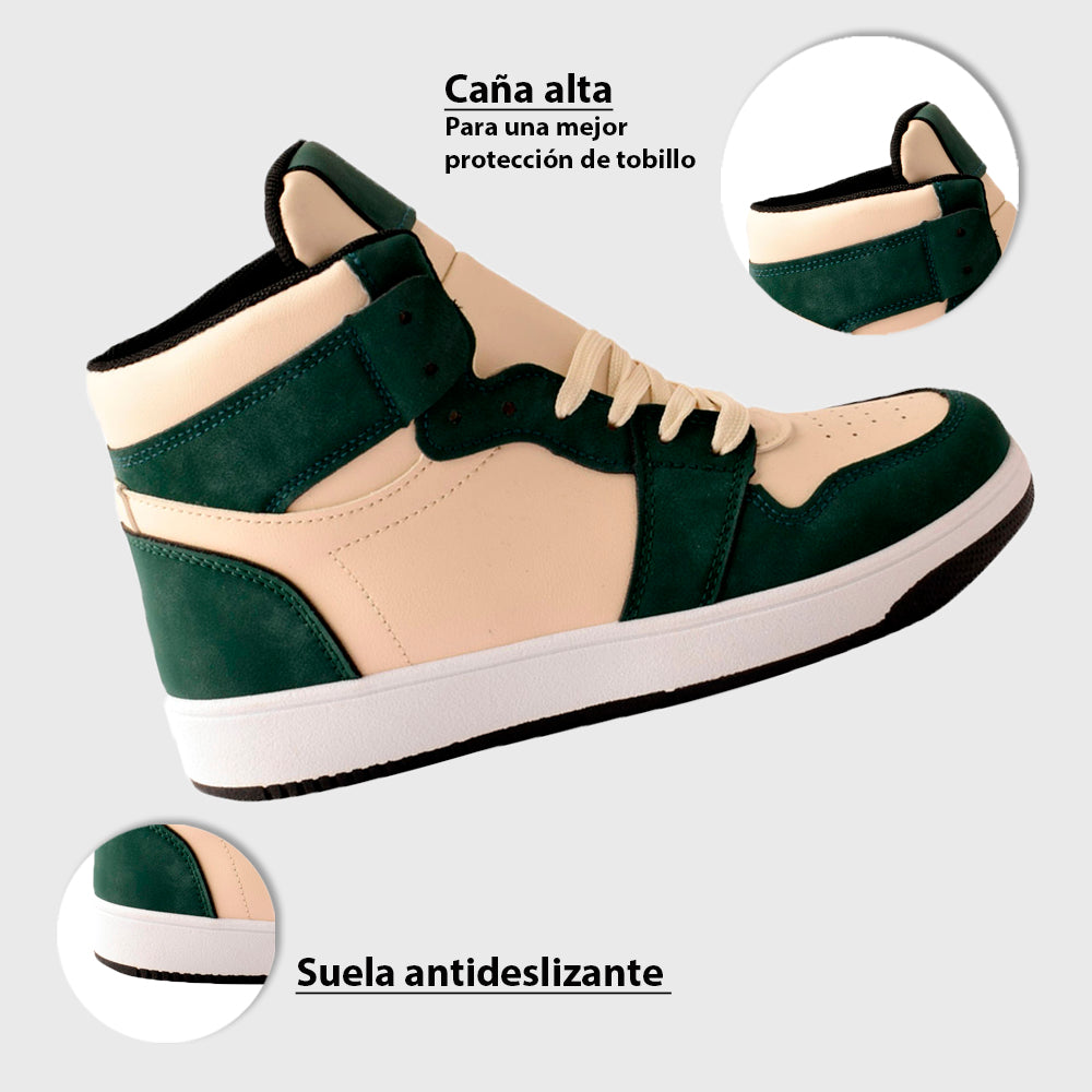 Zapatilla Frankie Verde Weide