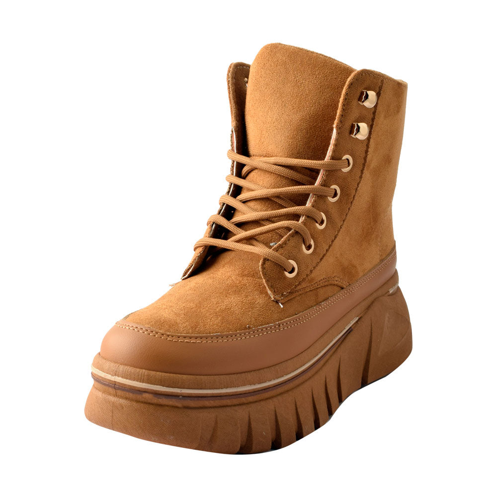 Botin Juno Camel Weide