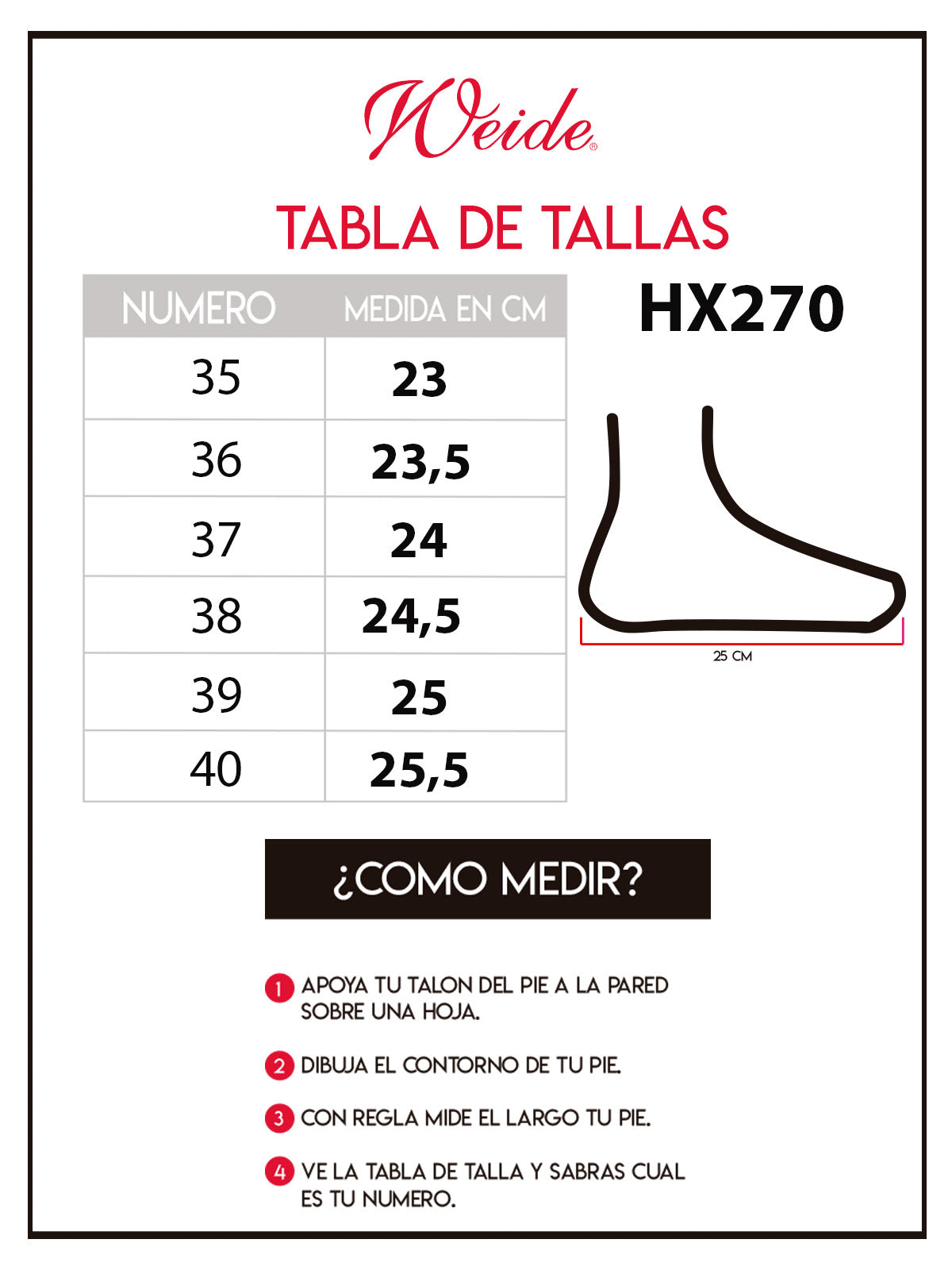 Bota Largas Sherisse Negro Weide