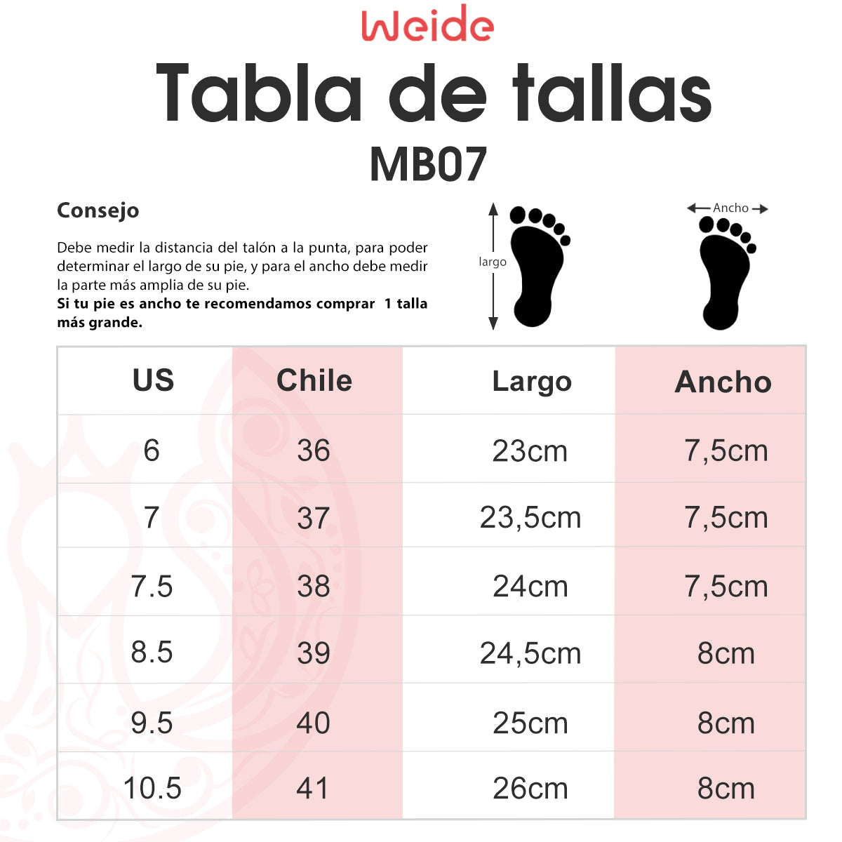 Zapatilla Dawa Negro Weide
