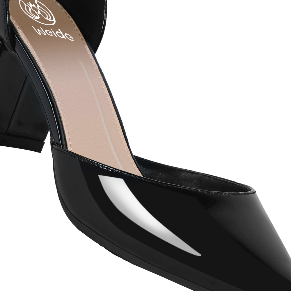 Zapato Mujer Clohe Negro Weide