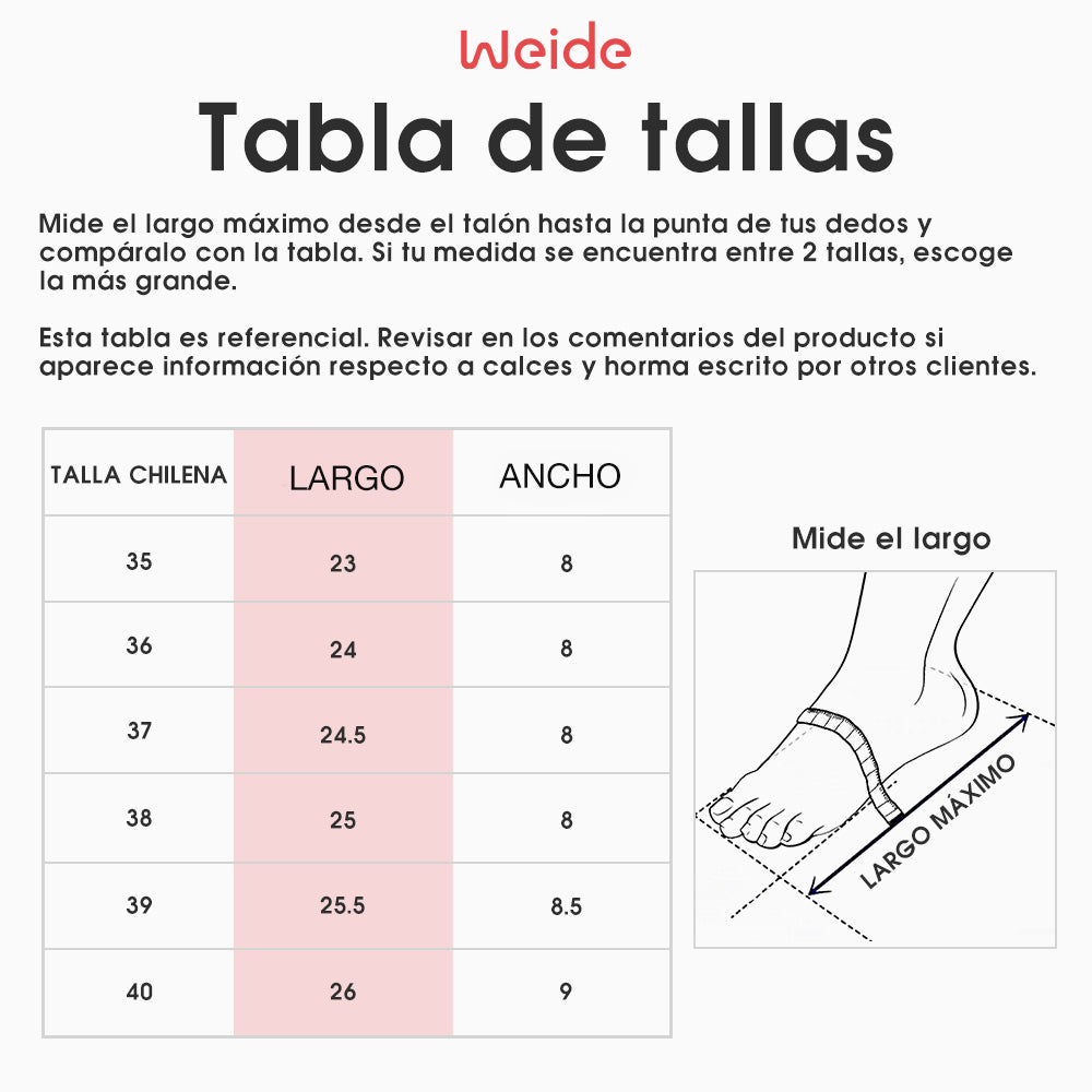Chala Mujer maril Negro Weide