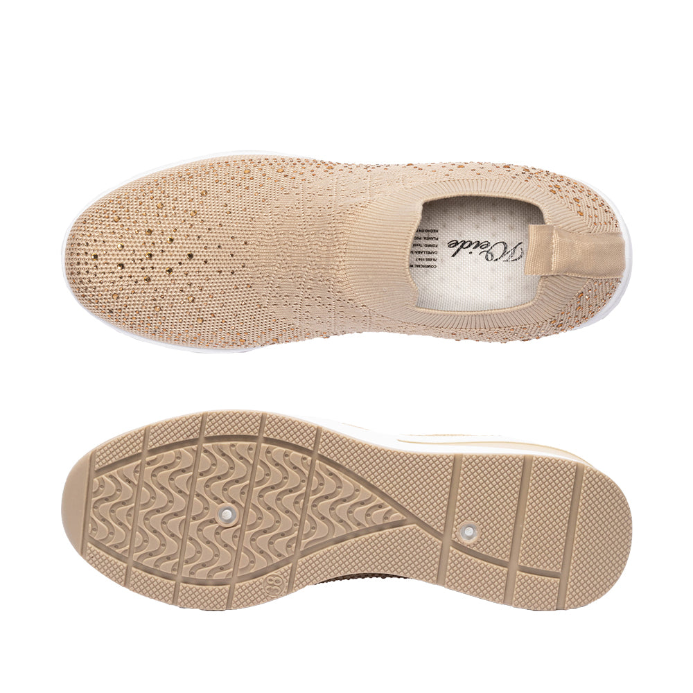 Zapatilla Sherezade Beige Weide