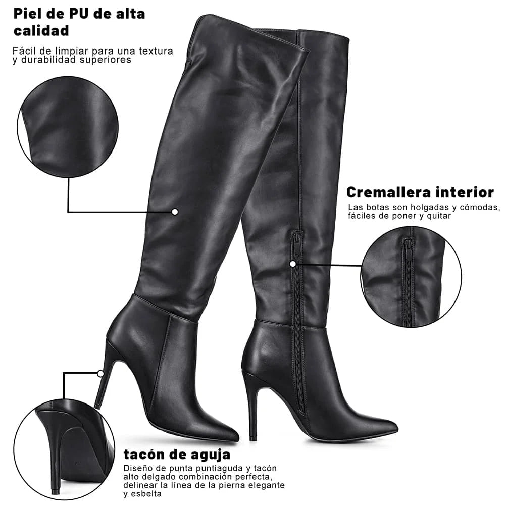 BOTAS LARGAS MUJER WEIDE CZY600