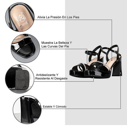 SANDALIA MUJER TACO WEIDE GH130