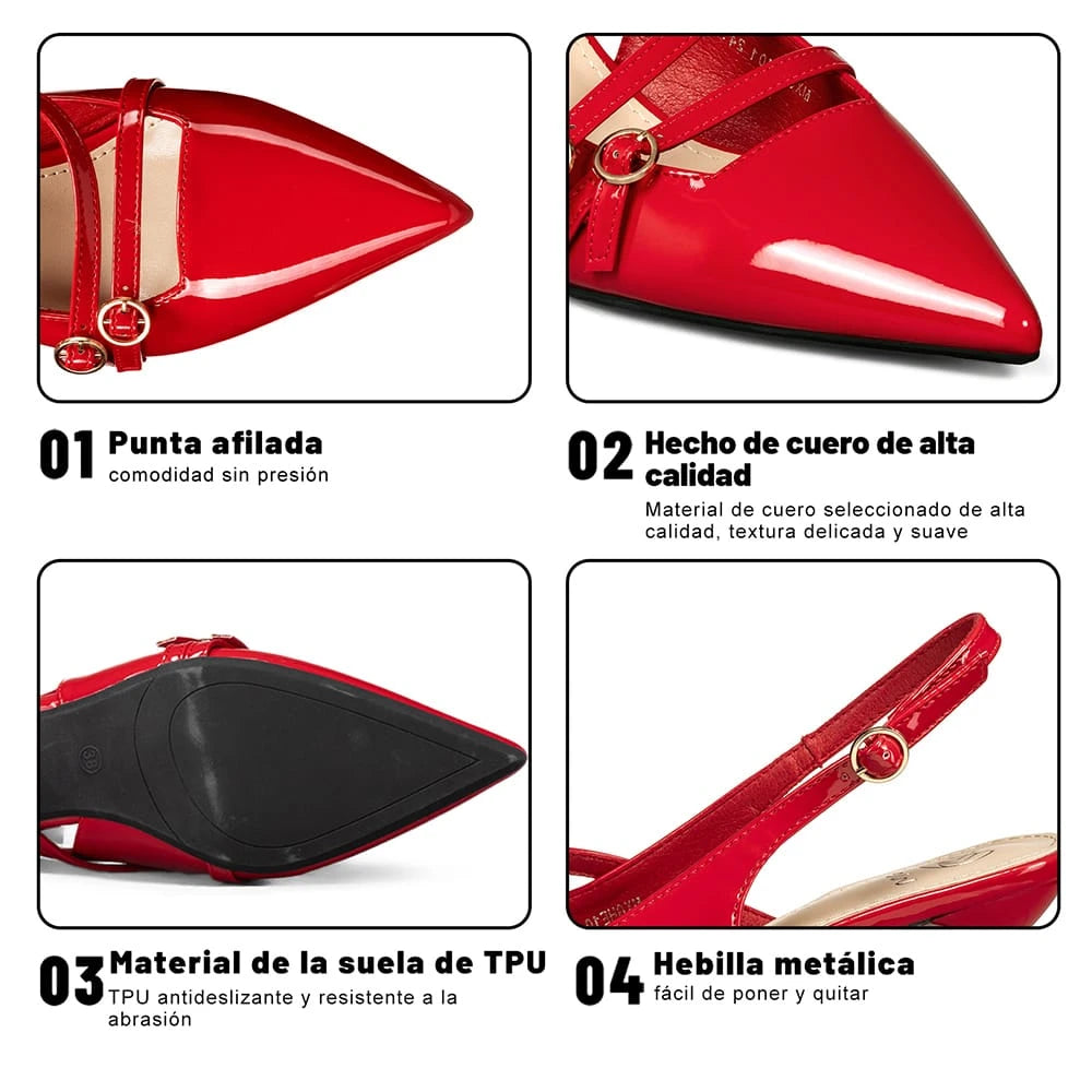 ZAPATOS MUJER TACO WEIDE GHE101
