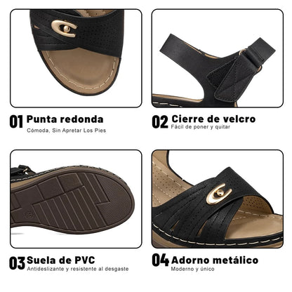 SANDALIAS MUJER TACO WEIDE JS75
