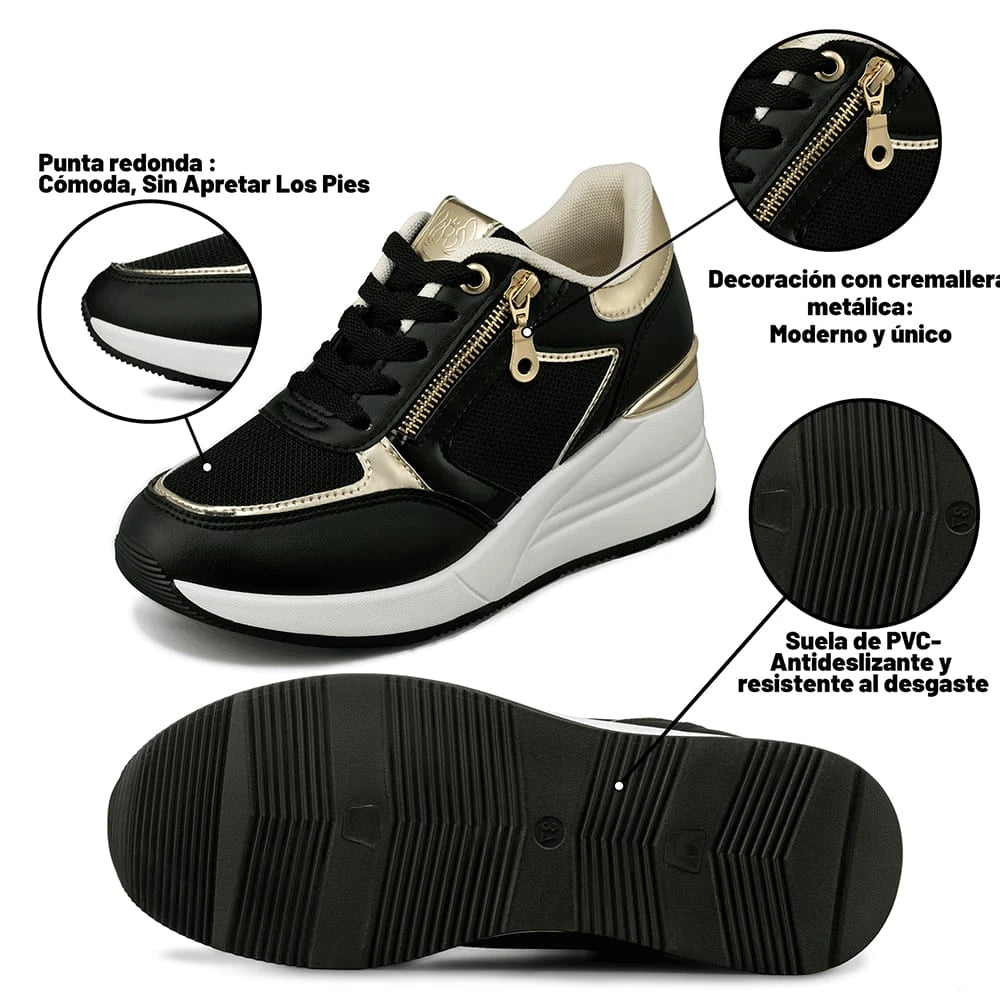 ZAPATILLAS MUJER PLATAFORMA WEIDE JLL60