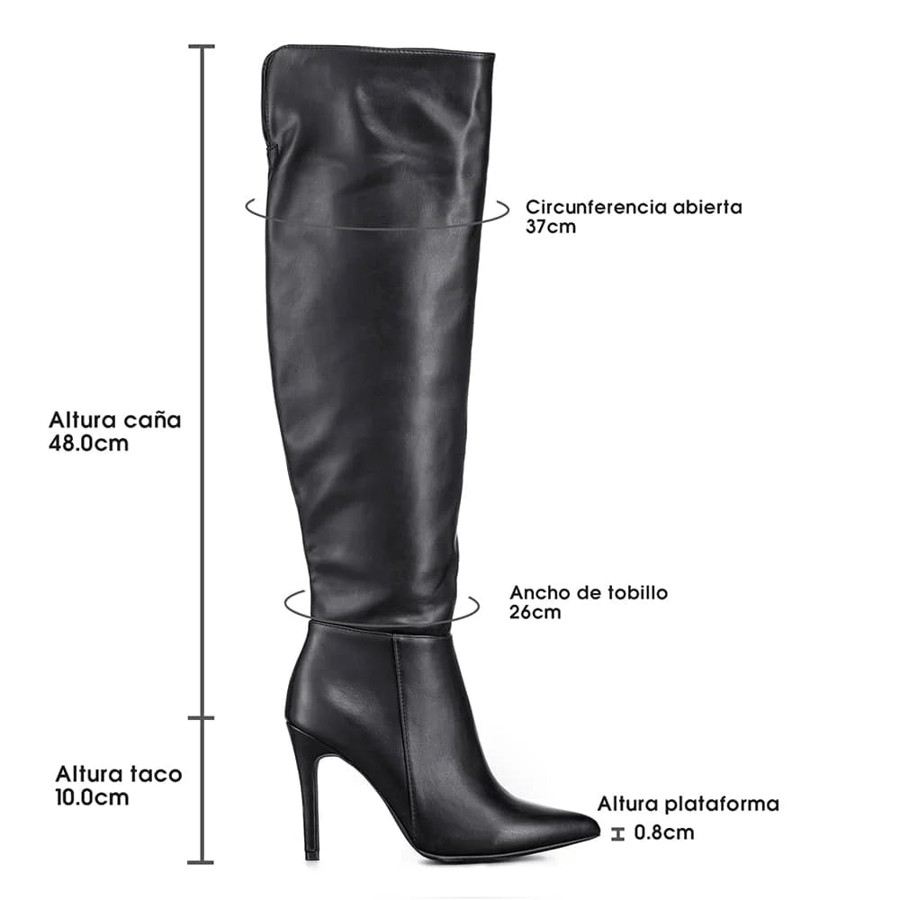 BOTAS LARGAS MUJER WEIDE CZY600