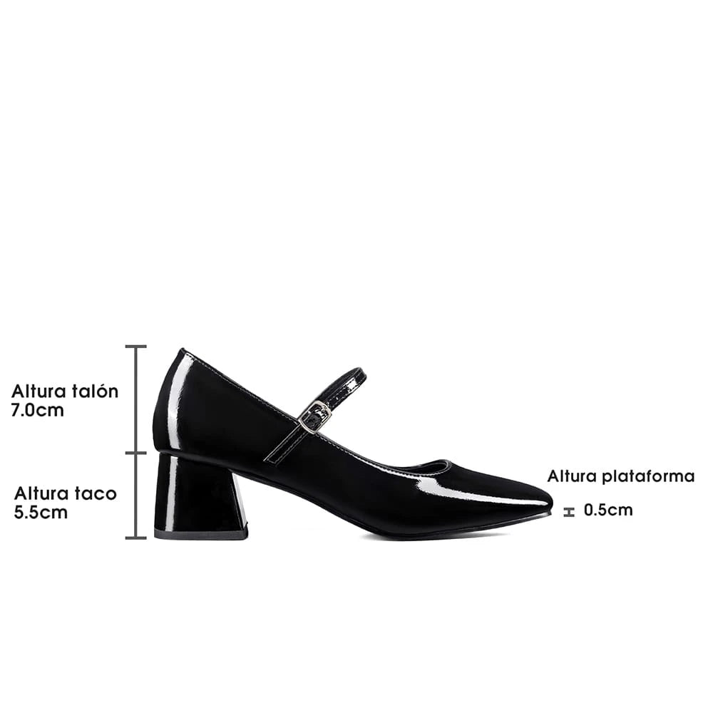 ZAPATOS MUJER TACO WEIDE GH171