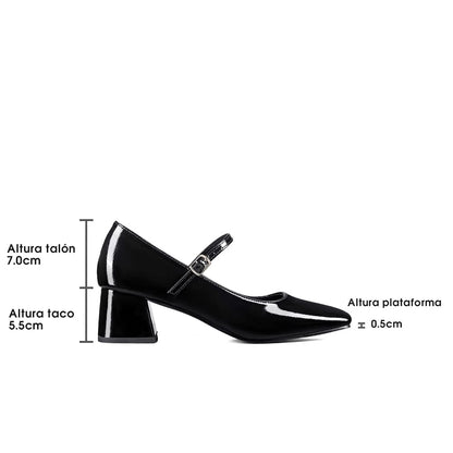 ZAPATOS MUJER TACO WEIDE GH171