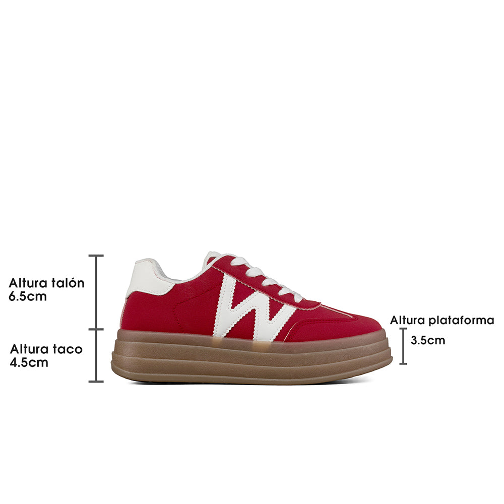 ZAPATILLAS PLATAFORMA MUJER WEIDE SL14