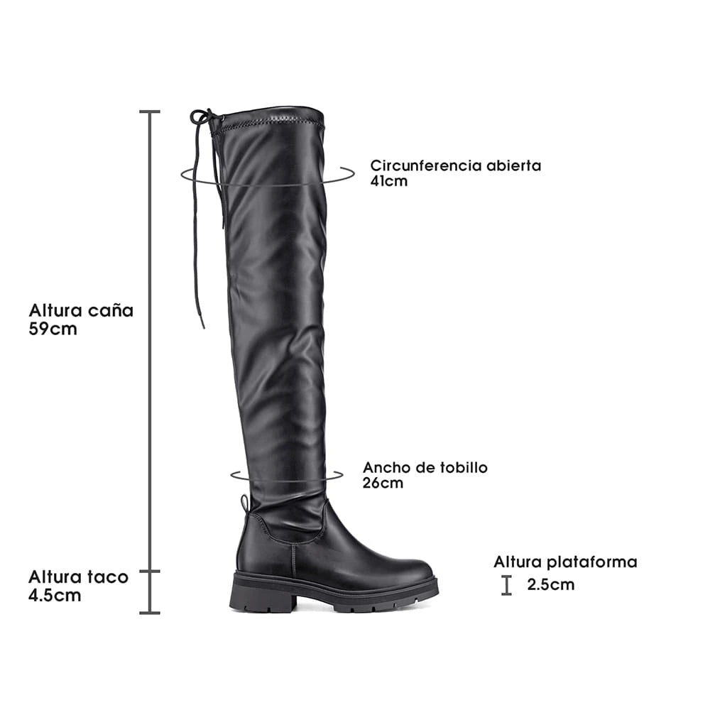 BOTAS LARGAS MUJER WEIDE ZS69