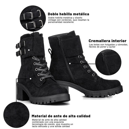 BOTINES MUJER PLATAFORMA WEIDE HX505