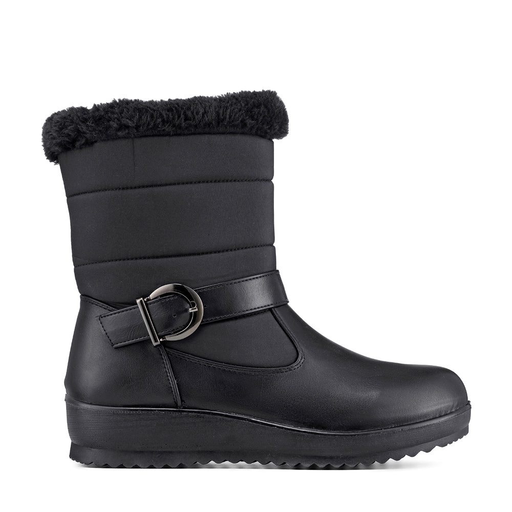 BOTAS DE NIEVE MUJER NEGRO WEIDE TFA190
