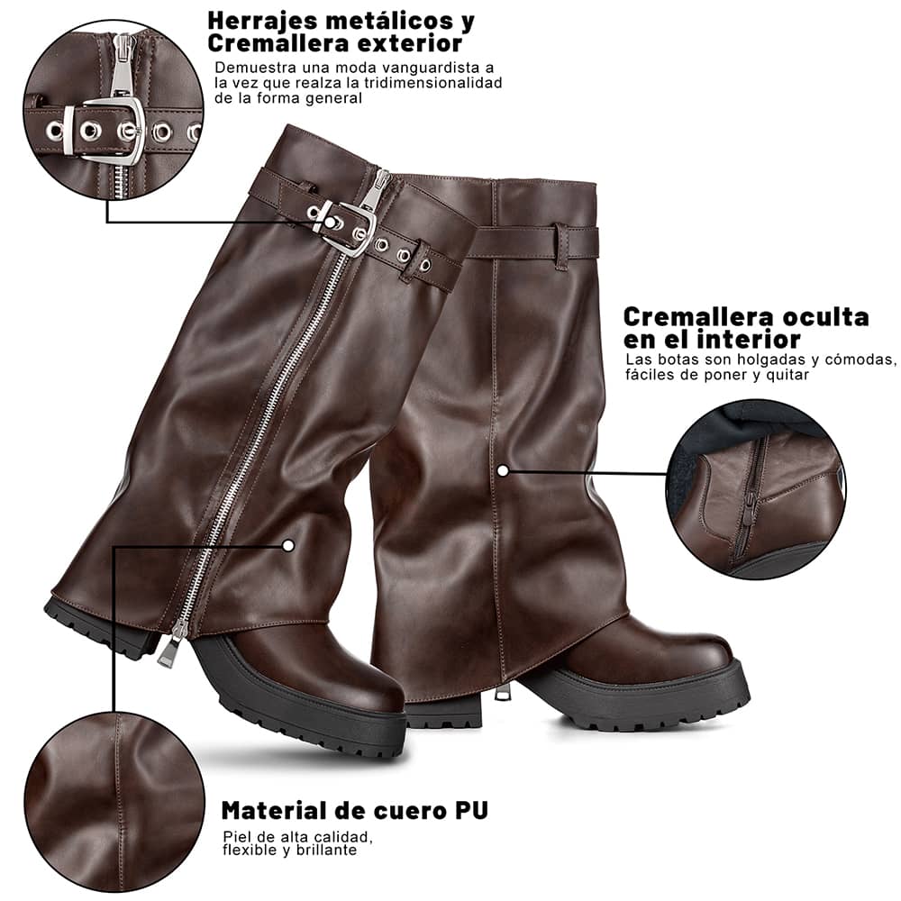 BOTAS LARGAS MUJER WEIDE CZY603