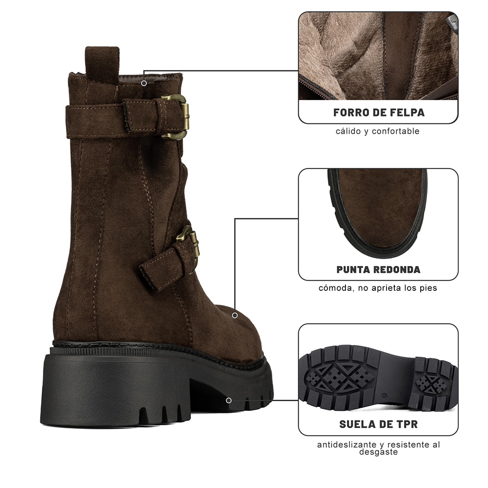 Botine Plataforma Mujer WEIDE CZY652