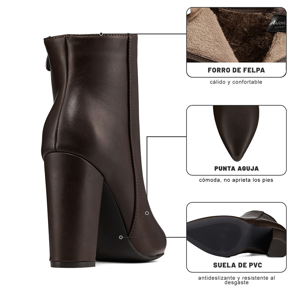 Botines Taco Mujer WEIDE CZY655