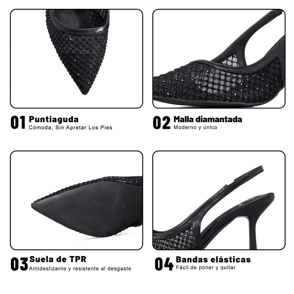ZAPATOS MUJER TACO WEIDE GHE35