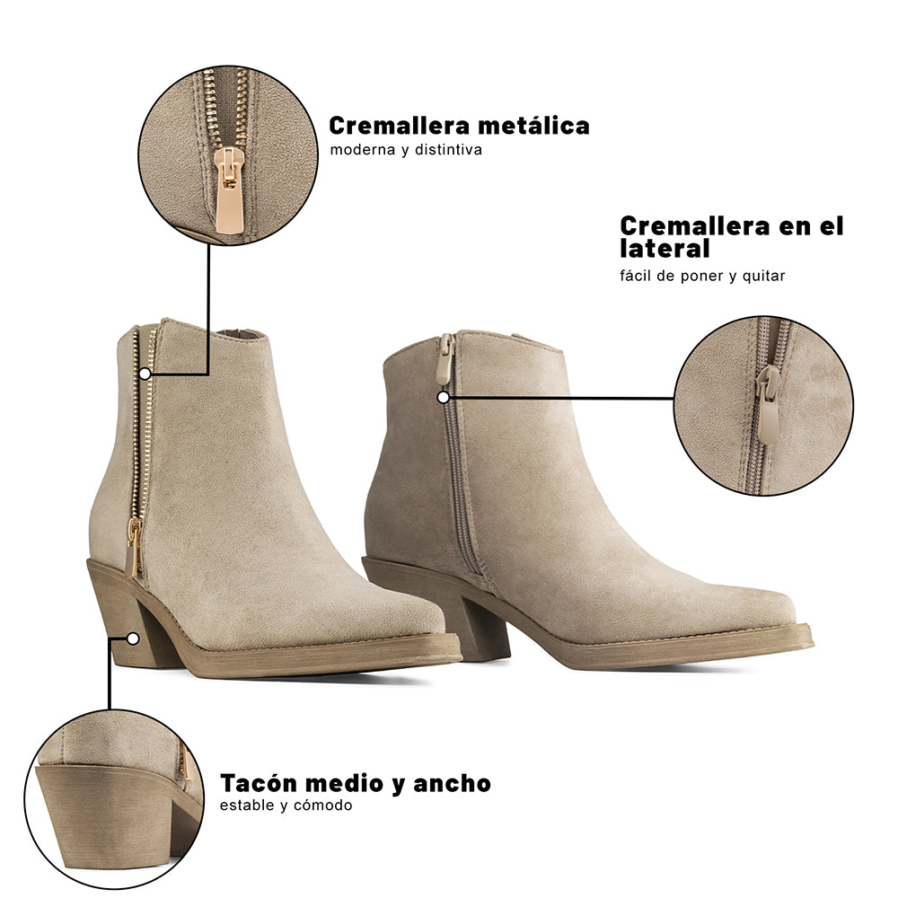 Botine Plataforma Mujer WEIDE CZY651