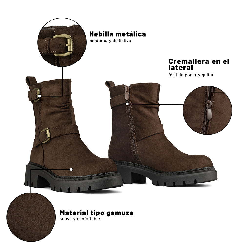 Botine Plataforma Mujer WEIDE CZY652