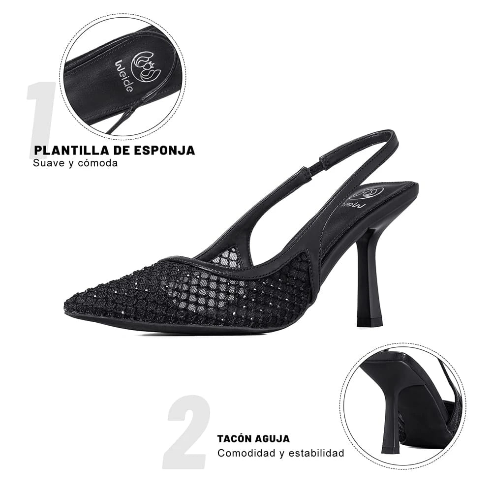 ZAPATOS MUJER TACO WEIDE GHE35