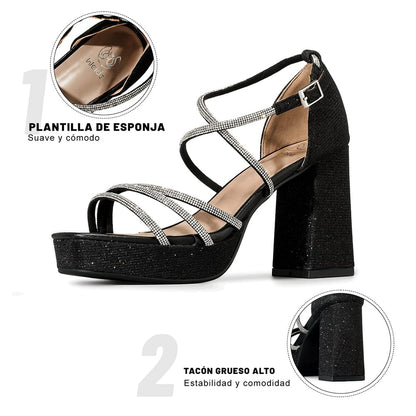 SANDALIAS MUJER TACO WEIDE YOU522