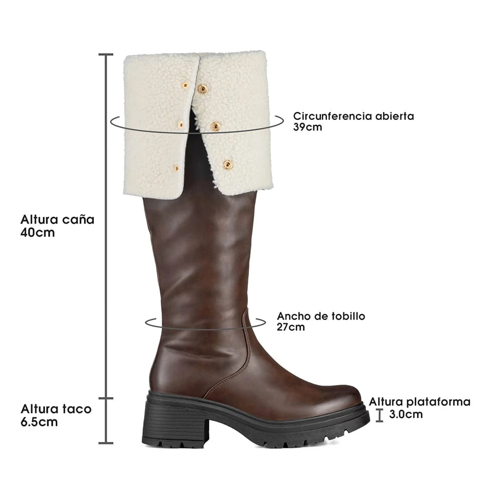 BOTAS LARGAS MUJER WEIDE CZY615